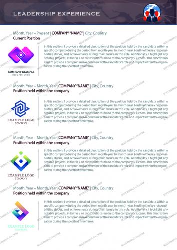 Business CV Example