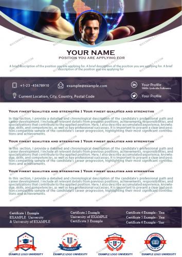 Business CV Example